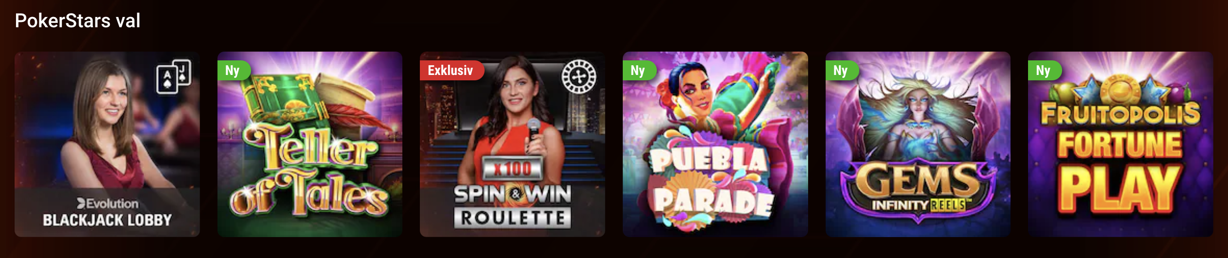 pokerstars casino